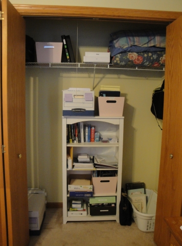 Home Office Storage After