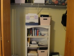 Home Office Storage After